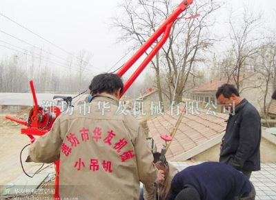 點擊查看詳細信息<br>標(biāo)題：濰坊華友機械建筑小吊機 閱讀次數(shù)：4820